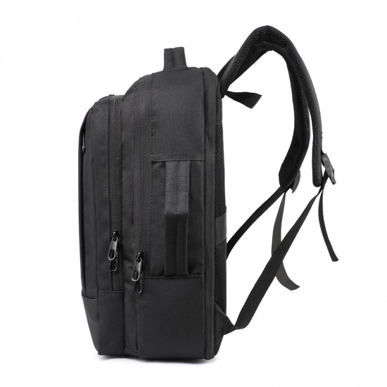 404801 KEŞİF SİYAH LAPTOP BÖLMELİ SIRT ÇANTASI