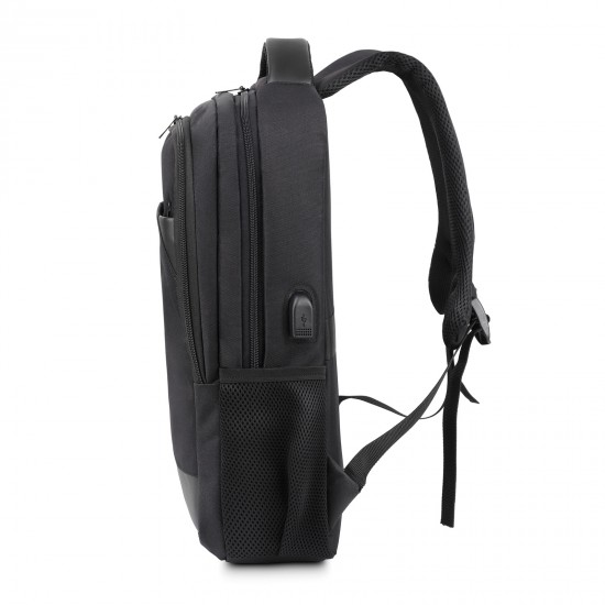 405401 YÖRÜNGE SİYAH LAPTOP BÖLMELİ SIRT ÇANTASI