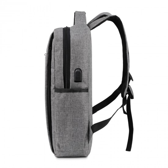 405522 YELKEN GRİ LAPTOP BÖLMELİ SIRT ÇANTASI