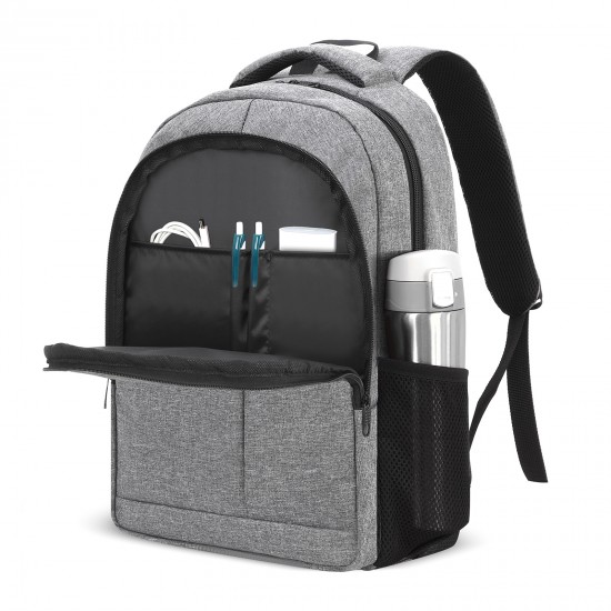 405622 GÖÇ GRİ LAPTOP BÖLMELİ SIRT ÇANTASI