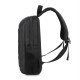 406501 KUTUP SİYAH LAPTOP BÖLMELİ SIRT ÇANTASI