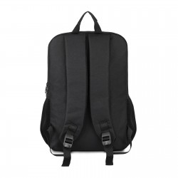 406501 KUTUP SİYAH LAPTOP BÖLMELİ SIRT ÇANTASI