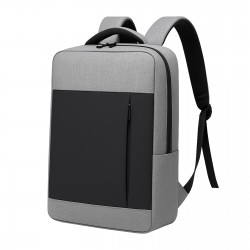 407222 SERİNAY GRİ LAPTOP BÖLMELİ SIRT ÇANTASI