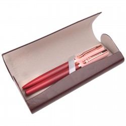 452204 ATAKUM KIRMIZI İKİLİ KALEM SETİ