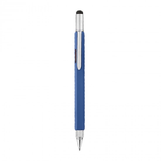 456705 ORTA LACİVERT SU TERAZİLİ METAL TÜKENMEZ KALEM