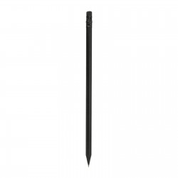 4636YSS İLİÇ SİYAH YUVARLAK LATALI SİLGİLİ KURŞUN KALEM