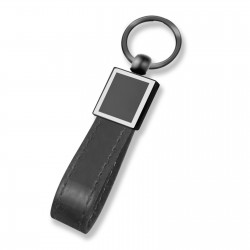 475201 BEYSEKİ SİYAH METAL - DERİ ANAHTARLIK