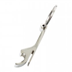 477420 ARDİKEVİR GÜMÜŞ TEK YÖN AÇACAK METAL ANAHTARLIK