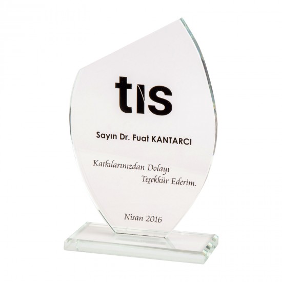 486331 ONAT KRİSTAL PLAKET