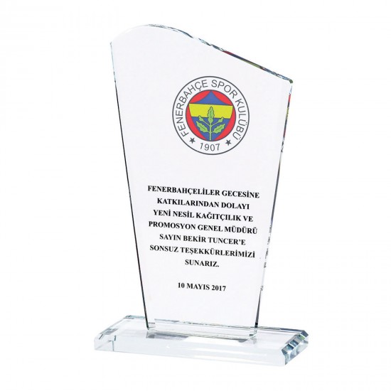 486531 ÖNDER KRİSTAL PLAKET