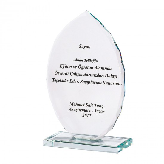 486931 ULAŞ KRİSTAL PLAKET