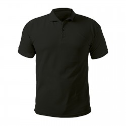 488901-XXL AÇELYA SİYAH XXL POLO YAKA TİŞÖRT