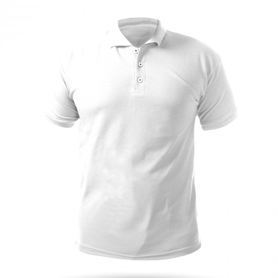 488902-S AÇELYA BEYAZ S POLO YAKA TİŞÖRT