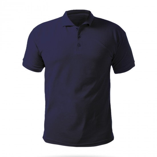 488905-XL AÇELYA LACİVERT XL POLO YAKA TİŞÖRT