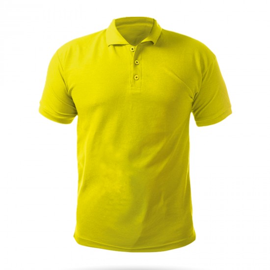 488906-M AÇELYA SARI M POLO YAKA TİŞÖRT