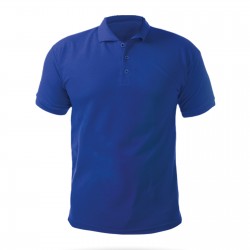 488926-XL AÇELYA SAKS MAVİ XL POLO YAKA TİŞÖRT