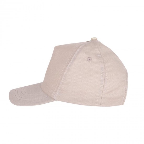 489429 PAPATYA BEJ POLYESTER ŞAPKA