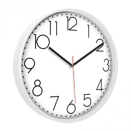 5044502 PAN164 BEYAZ PLASTİK ÇERÇEVE DUVAR SAATİ (380 MM)