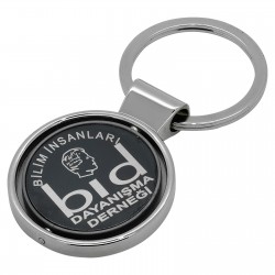 506701 AĞAÇOLUK ÇİFT YÖN METAL DÖNER ANAHTARLIK