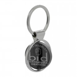 506701 AĞAÇOLUK ÇİFT YÖN METAL DÖNER ANAHTARLIK