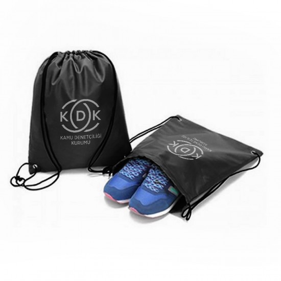 507201 ADAL SİYAH İPLİ BÜZGÜLÜ ÇANTA