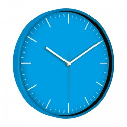 519340103 MİMAS186 MAVİ PLASTİK KASA DUVAR SAATİ (380 MM)