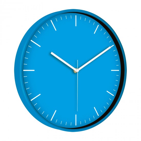 519340103 MİMAS186 MAVİ PLASTİK KASA DUVAR SAATİ (380 MM)