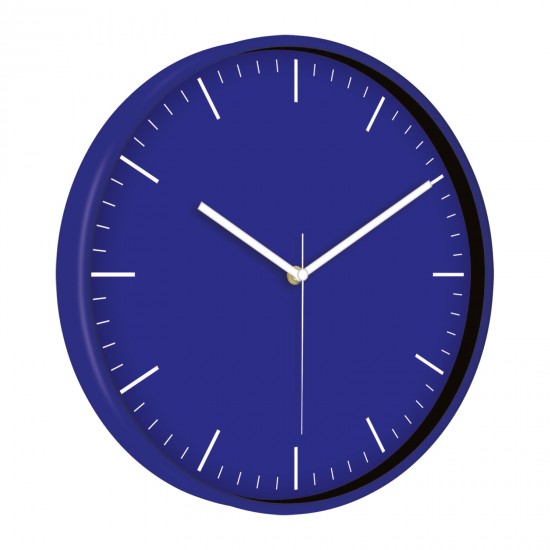 519340105 MİMAS186 LACİVERT PLASTİK KASA DUVAR SAATİ (380 MM)