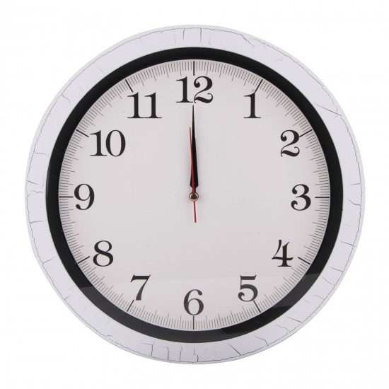 519718202 RULER208 PLASTİK KASA DUVAR SAATİ (355 MM)