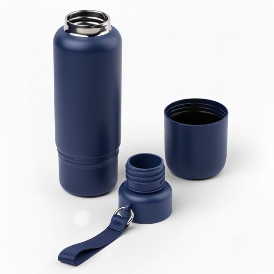 792405 ULUDAĞ LACİVERT 500 ML BARDAKLI TERMOS