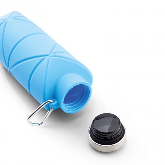 794005 AYDENİZ LACİVERT 700 ML KATLANABİLİR SİLİKON MATARA