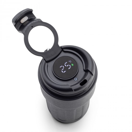 794501 CEMRE SİYAH 500 ML DERECELİ TERMOS