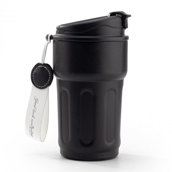 794501 CEMRE SİYAH 500 ML DERECELİ TERMOS