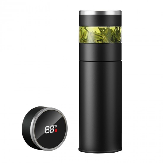 799701 AKŞEHİR SİYAH 450 ML DERECELİ TERMOS