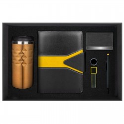 916706 POYRAZ SARI HEDİYELİK SET