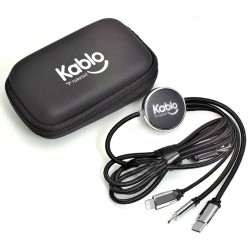 917501 LEYLAK SİYAH KUTULU ÇOKLU KABLO