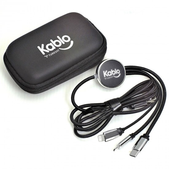 917501 LEYLAK SİYAH KUTULU ÇOKLU KABLO