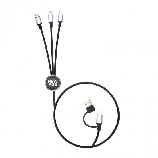 917501 LEYLAK SİYAH KUTULU ÇOKLU KABLO