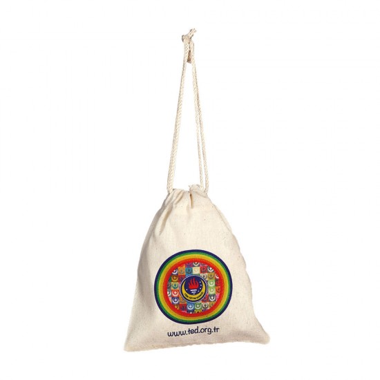 920401 YEŞİLOBA HAM BEZ BÜZGÜLÜ KESE