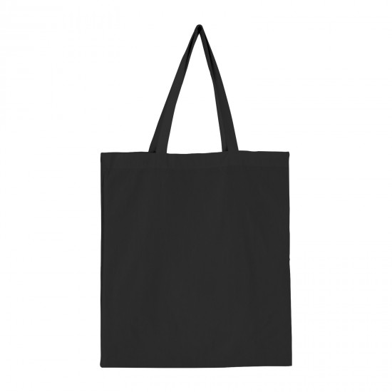 925001 GEMLİK SİYAH HAM BEZ ÇANTA