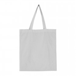 925002 GEMLİK BEYAZ HAM BEZ ÇANTA