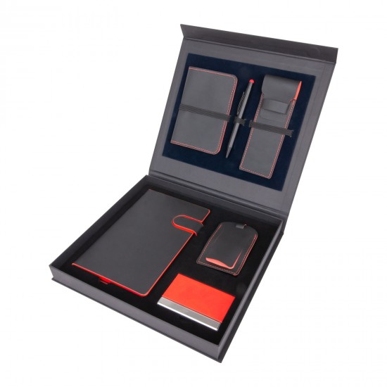 932004 DİKİLİTAŞ KIRMIZI HEDİYELİK SET