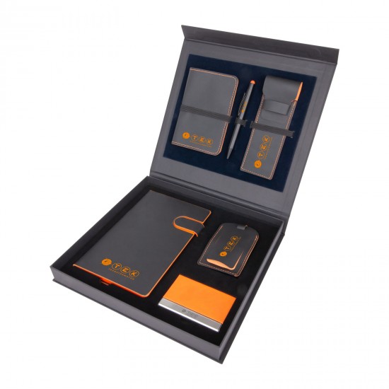 932016 DİKİLİTAŞ TURUNCU HEDİYELİK SET