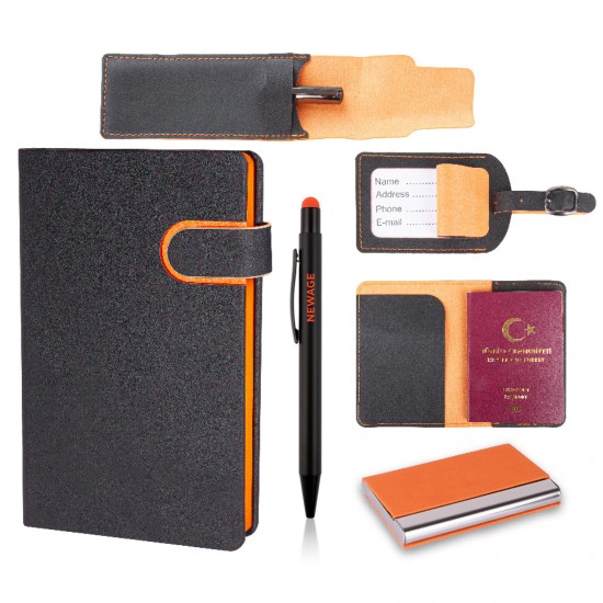 932016 DİKİLİTAŞ TURUNCU HEDİYELİK SET