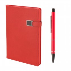 942004 EZİNE KIRMIZI HEDİYELİK SET