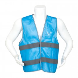 948603 İKAZ YELEĞİ MAVİ