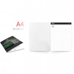 ALA-53 ALA-53 KAPAK GEÇMELİ YANA AÇILIR A4 BLOKNOT