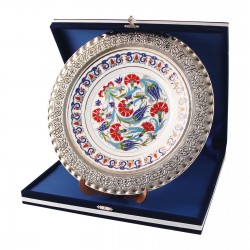 GPT-03 GPT-03 GÜMÜŞ İŞLEMELİ PLAKET TABAK