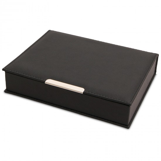 KUTU2 KUTU 2 AKŞAP KASA TERMO DERİ KAPAK MIKNATISLI KUTU